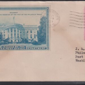 Philatelic Truck Covers - Williamstown, MA Sep 21st 1939