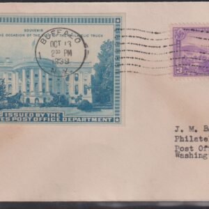 Philatelic Truck Covers - Buffalo, NY Oct 13th 1939