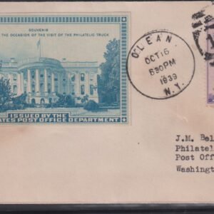 Philatelic Truck Covers - Olean, NY Oct 16th 1939