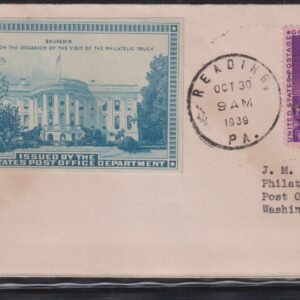 Philatelic Truck Covers - Reading, PA Oct 320th 1939
