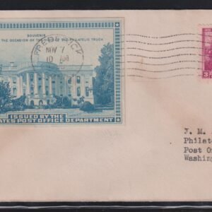 Philatelic Truck Covers - Fredrick, MD Nov 7th 1939
