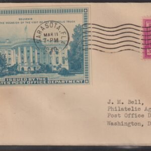 Philatelic Truck Covers - Sarasota. FL Mar 11th 1940