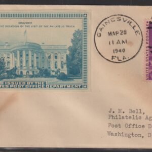 Philatelic Truck Covers - Gainesville, FL Mar 28th 1940
