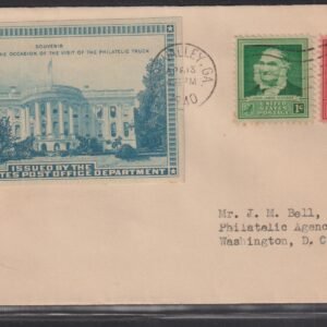 Philatelic Truck Covers - Fort Vally, GA Apr 13th 1940