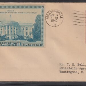 Philatelic Truck Covers - Milledgeville, GA Apr 17th 1940