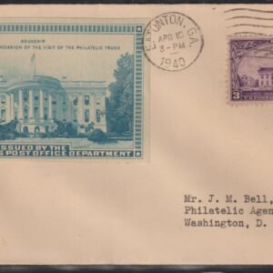 Philatelic Truck Covers - Eatonton, GA Apr 18th 1940