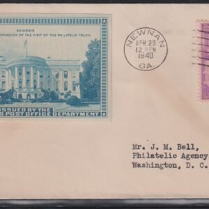 Philatelic Truck Covers - Newnan, GA Apr 29th 1940