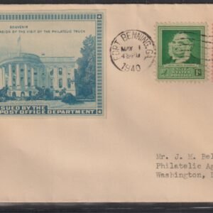 Philatelic Truck Covers - Fort Benning, GA May 1st 1940