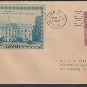 Philatelic Truck Covers - Columbus, GA May 2nd 1940