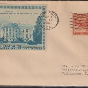 Philatelic Truck Covers - West Point, GA May 4th 1940