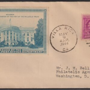 Philatelic Truck Covers - Villa Rica, GA May 9th 1940