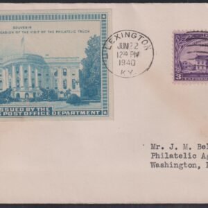 Philatelic Truck Covers - Lexington, KY Jun 22nd 1940