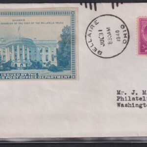 Philatelic Truck Covers - Bellaire, OH Jul 31st 1940