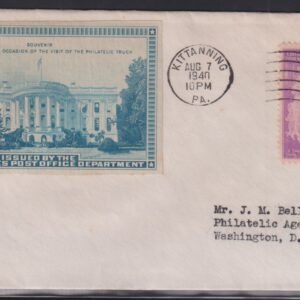 Philatelic Truck Covers - Kittanning, PA Aug 7th 1940
