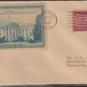 Philatelic Truck Covers - Conneaut, OH Aug 23rd 1940