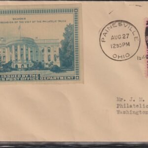 Philatelic Truck Covers - Painesville, OH Aug 27th 1940