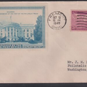 Philatelic Truck Covers - Fremont, OH Oct 12th 1940