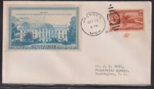 Philatelic Truck Covers - Jackson, MI Oct 29th 1940