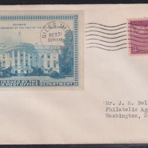 Philatelic Truck Covers - Niles, MI Oct 31st 1940