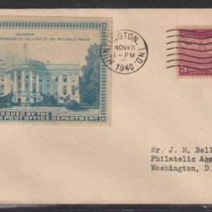 Philatelic Truck Covers - Huntington, IN Nov 12th 1940