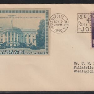 Philatelic Truck Covers - Indianapolis, IN Nov 15th 1940