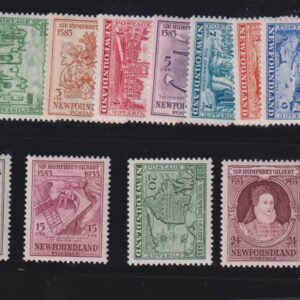 Newfoundland #212-25 NH VF