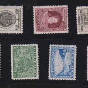 Newfoundland #217b/225a NH VF