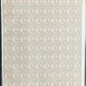 US 582 Sheet of 100 NH F-VF
