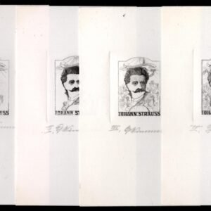 Austria Johann Strauss, 4 Progressive Essays. Music