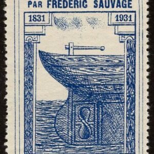 France 1931 Marine Propeller Vignette Mint NH