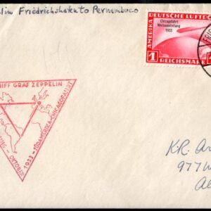 Germany 1933 Zeppelin Chicago Flight VF with C43