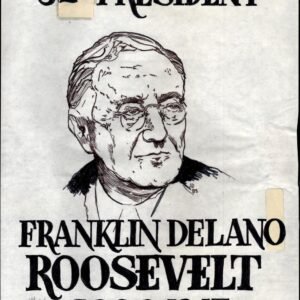 Jack Davis Atrwork: Scott 1950 Franklin D. Roosevelt