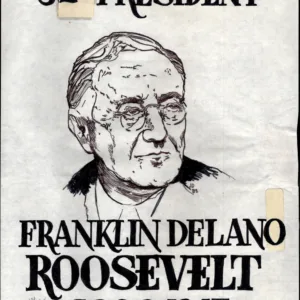 Jack Davis Atrwork: Scott 1950 Franklin D. Roosevelt