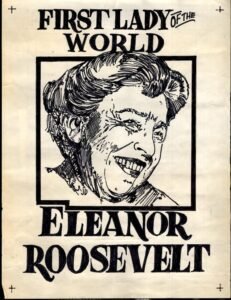 Jack Davis Artwork: Scott 2105 Eleanor Roosevelt