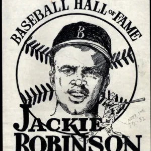 Jack Davis Artwork: Scott 2016 Jackie Robinson, Baseball