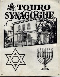 Jack Davis Artwork: Scott 2017 The Touro Synagogue