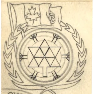 Ralph Dyer Artwork : Scott 1324 Canadian Centennial