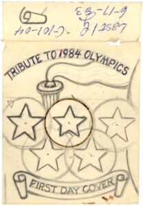 Ralph Dyer Artwork : Scott C101-12 Olympics