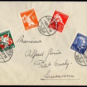Switzerland 1932 B61-B64 FDC