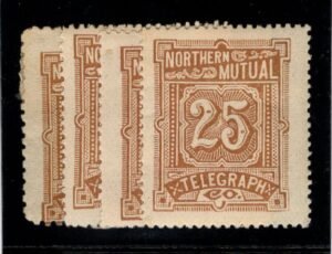 US 11 T1-4 Mint H, Ave-fine-VF