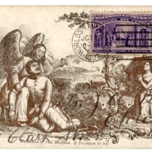 US 1893 Gold Civil War Magnus Cover with 235 XF