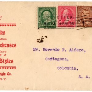 US 1898 Cover from Rochester, NY To Columbia