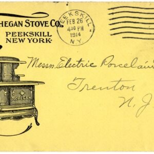 US 1914 Peekskill, NY Pictorial Advertising Cover with 406. VF