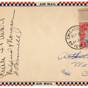 US 1930 Airmail Cover with C11 Signed by 5 Women Aviators