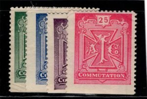 US 2T1-4 Mint F-VF