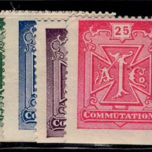 US 2T1-4 Mint F-VF