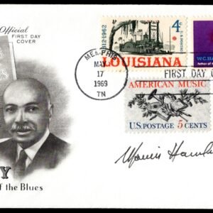 US 1969 #1372 FDC Signed by Marvin Hamlisch, Music