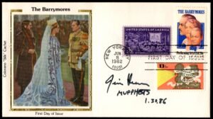 US 1982 #2012 FDC Signed by Jim Henson of The Muppets