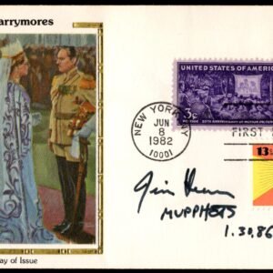 US 1982 #2012 FDC Signed by Jim Henson of The Muppets