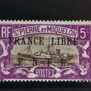 French Colonies and French Area - Saint Pierre and Miquelon  #208A Unused/LH Fine/VF